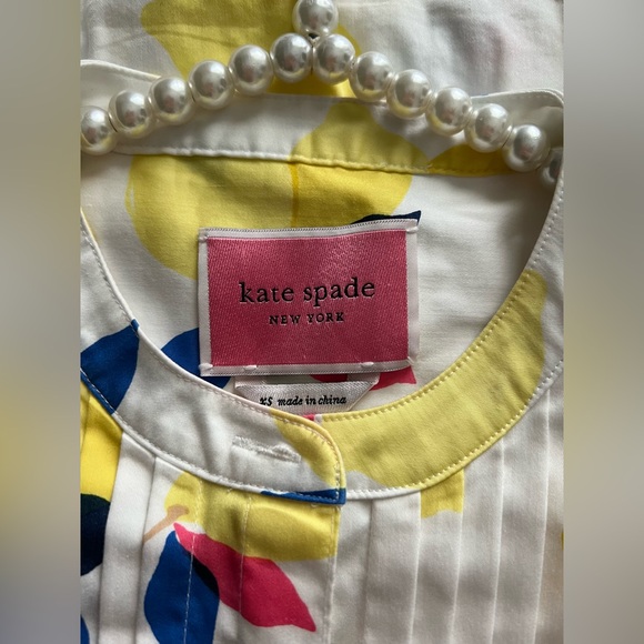 kate spade ♡ lemon zest shirtdress freshwhite - Picture 5 of 5